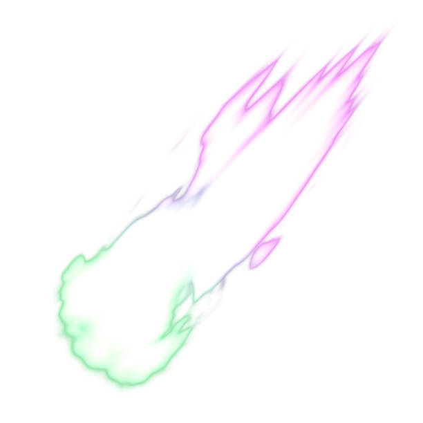 Burning flames and black background
