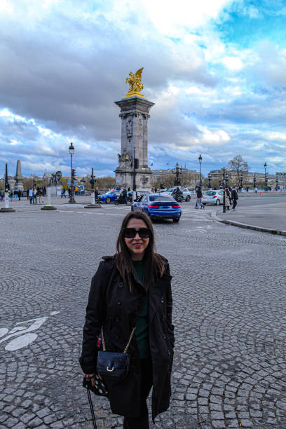 istock Woman in Pont Alexander III 2177717143