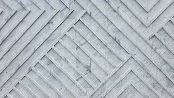 Picture of a wall texture of a smooth and luxurious decorative stone panel with a diagonal pattern.