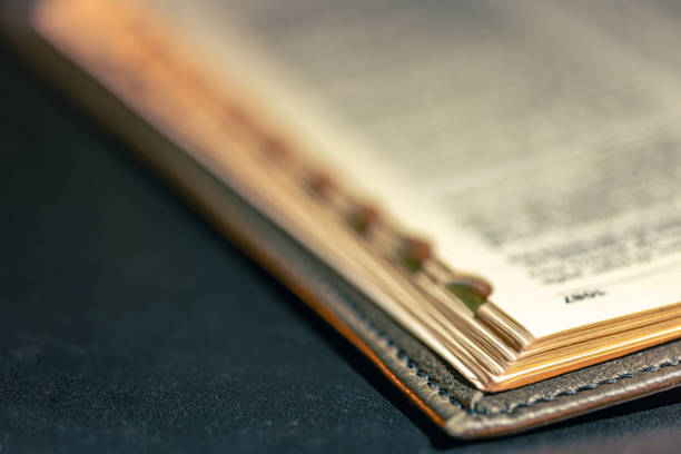 Notebook and pen detail