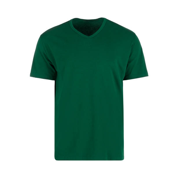 istock Men's green T-shirt 2177721244