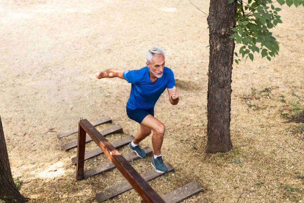 istock Active Mature Man Staying Fit Outdoors 2177728293
