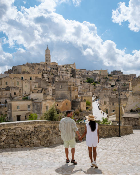 istock Exploring the enchanting streets of Matera, Puglia under a dramatic sky 2177728638