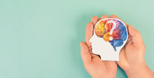 istock Human brain with a question mark, thought, curiosity and knowledge, searching for answers, creative mind, brainstorming for solution 2177732176