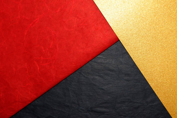Black and gold background with copy space for text.