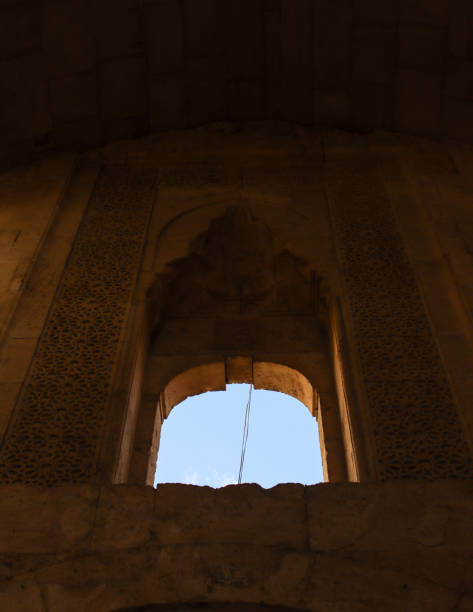 istock window at historical madrasah 2177741138