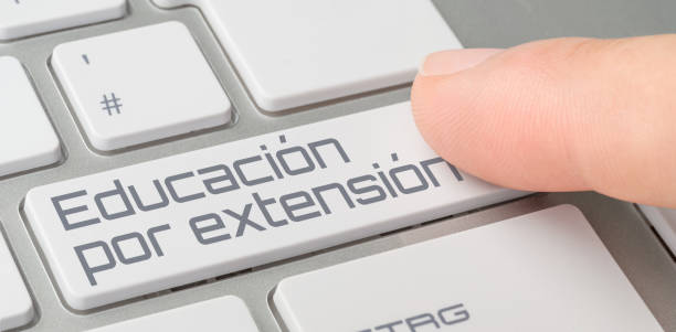 istock A keyboard with a labeled button - Further education in spanish 2177742456