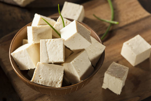 istock Organic Raw Soy Tofu 2177751778