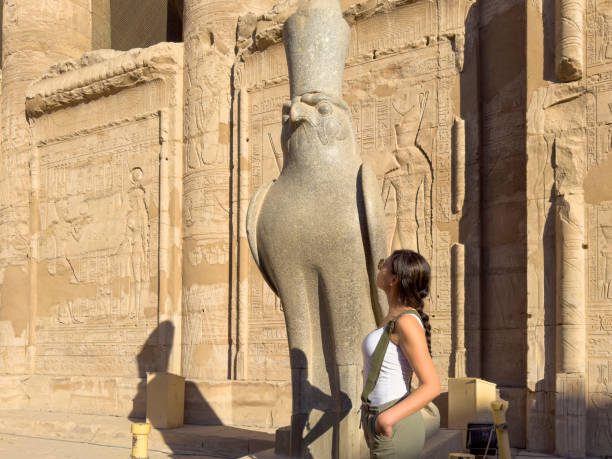 Female tourist in Egypt