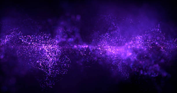 istock Abstract background of magic dust particles, particles glow and move with wave energy, glitter bright bokeh dots, beautiful nebula, fairy dust 2177765704