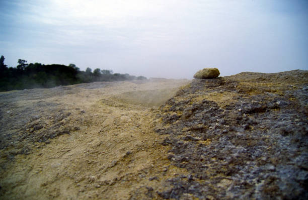 Italy, Pozzuoli, Solfatara - (Sept. 10. 2024) - Crater