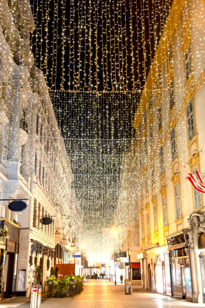 istock Vienna Kohlmarkt street during Christmas time 2177773972