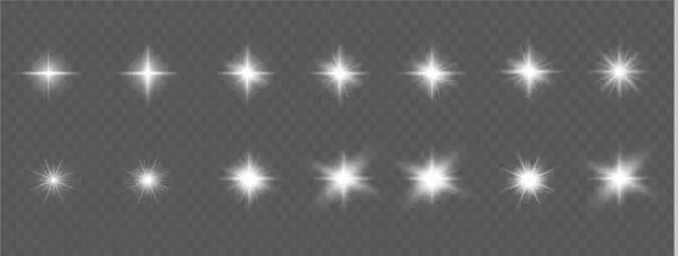 White sparks glitter special light effect. Vector sparkles on transparent background. Christmas abstract pattern. Sparkling magic dust particles. White sparks glitter special light effect. Vector sparkles on transparent background. Christmas abstract pattern. Sparkling magic dust particles.