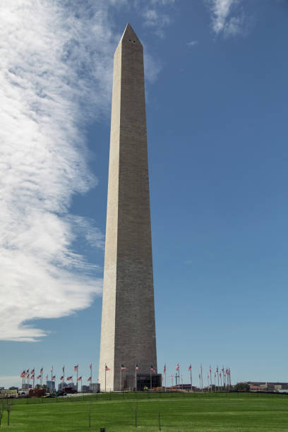 istock The Washington Monument standing tall against a clear blue sky in Washington DC 2177782397
