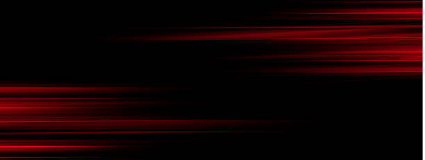 istock Red laser light beams isolated on black background. Abstract light effect. red lens flare. Horizontal rays glowing in the dark. Vector 2177784611
