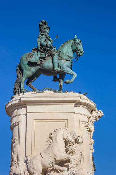 istock Monument for Jose I at the Praca do Comercio in Lisbon 2177793001