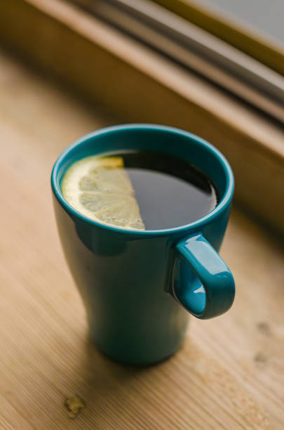 Cup of Herbal  Tea Wrapped with Scarf