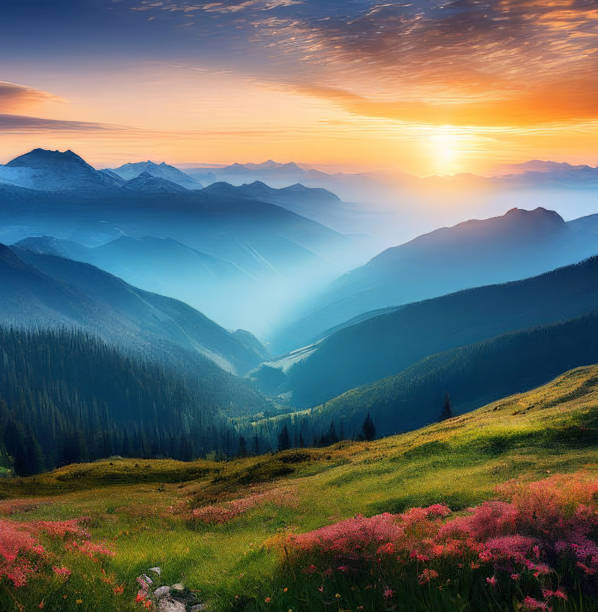 istock Beautiful mountain scenery photos, mountain wallpapers 2177802270