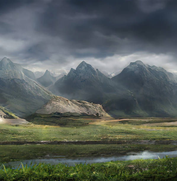istock Beautiful mountain scenery photos, mountain wallpapers 2177802376