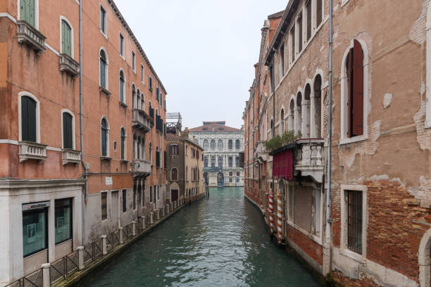 istock Turquoise water in canals in Venice, Italy 2177806331