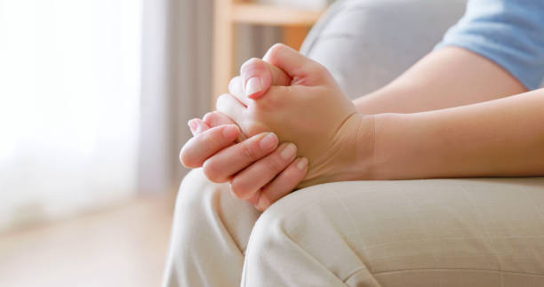istock woman feel nervous and anxiety 2177809824
