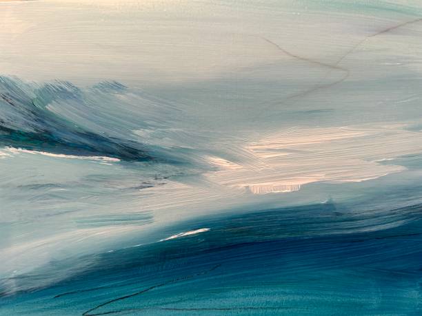 istock Close up of waves at sea in semi abstrasct 2177812598