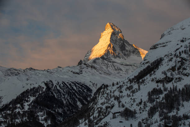 istock The Golden Peak，Matterhorn, Switzerland 2177813281