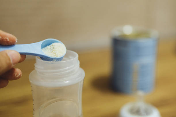 istock Preparing milk formula for baby 2177814543