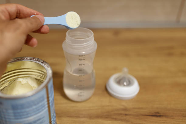 istock Preparing milk formula for baby 2177814600