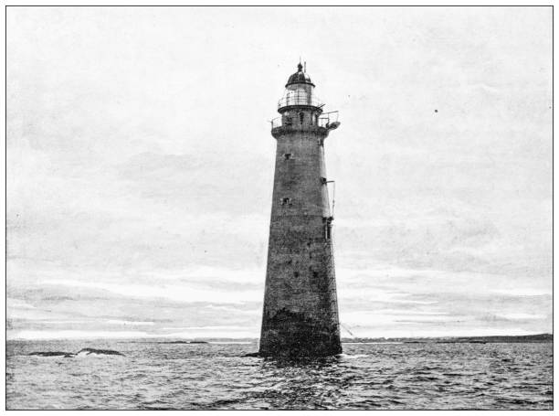 istock History and landmarks of USA: Minot's Ledge Lighthouse 2177819995