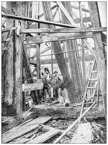 History and landmarks of USA: Drilling for Petroleum
