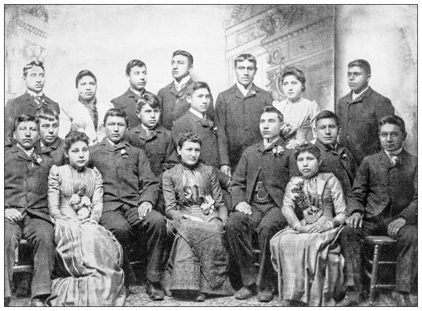 istock History and landmarks of USA: Class of Carlisle, Natives 2177822177
