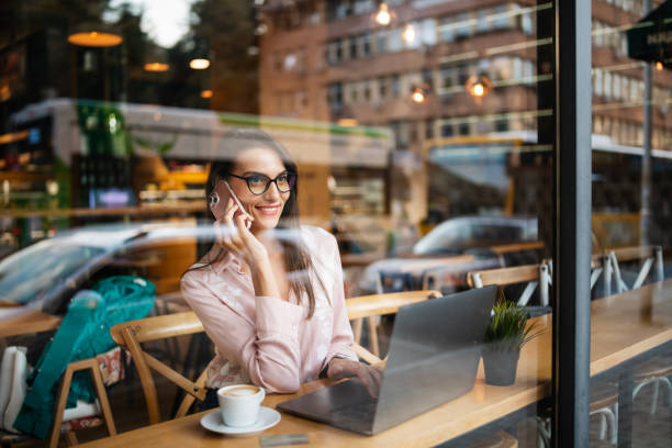 istock Being productive outside of the office. 2177828015