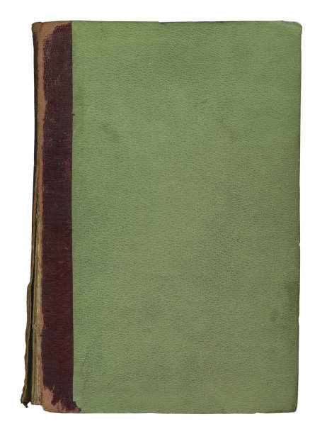 istock Antique Green Hardcover Book 2177829429