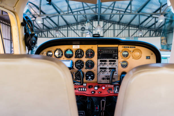 Interior of a private plane