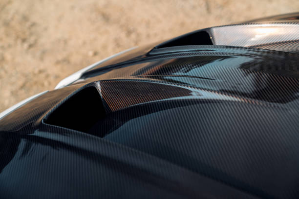 istock Carbon Fiber car hood 2177835814