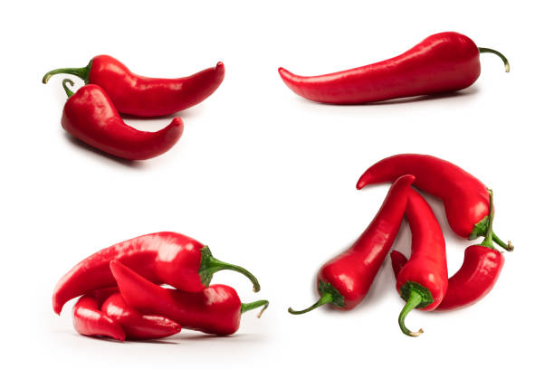 istock Red hot chili pepper isolated on a white background. 2177836133