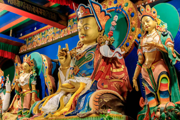 istock Buddhist temple statues and decoration in Nepal 2177855214