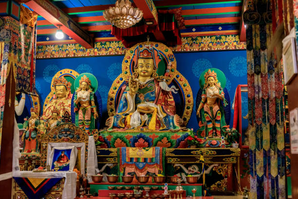 istock Buddhist temple statues and decoration in Nepal 2177855309