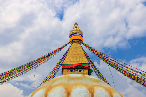 istock Buddhist stupa sacred building in Nepal 2177861470