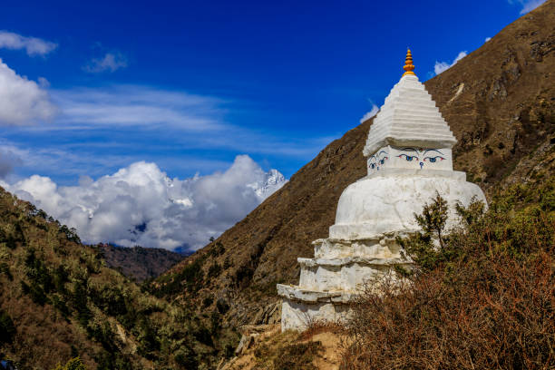 istock Buddhist stupa sacred building in Nepal 2177861492