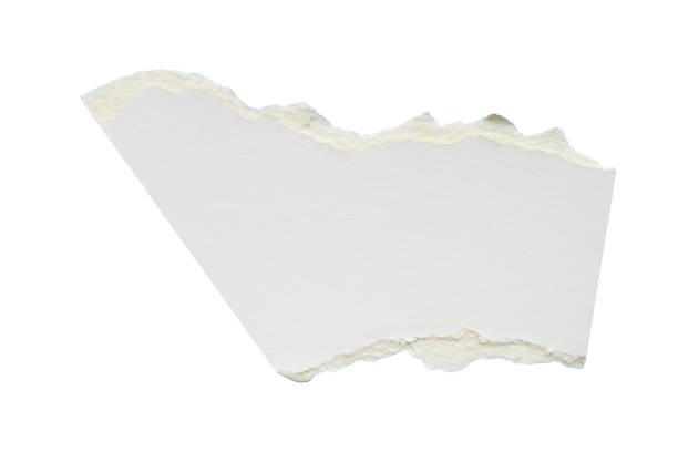 istock White ripped paper torn edges strips isolated on white background 2177866703
