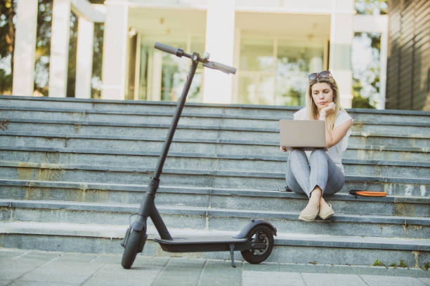istock A young businesswoman taking a break 2177867890
