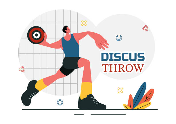Discus Vector Art 40+ Discus Sculpture Stock Illustrations, Royalty-Free Vector Graphics ...
