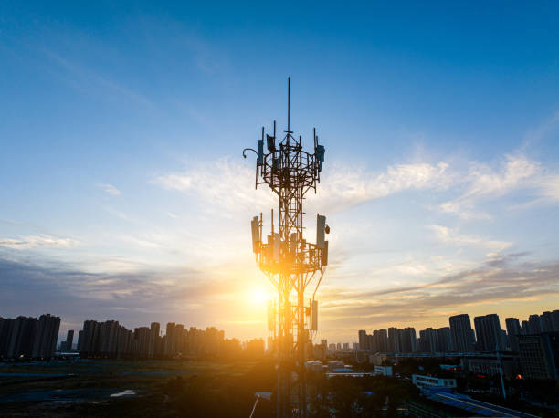 istock Mobile Communications Towers in the morning 2177879339