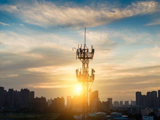 istock Mobile Communications Towers in the morning 2177879352
