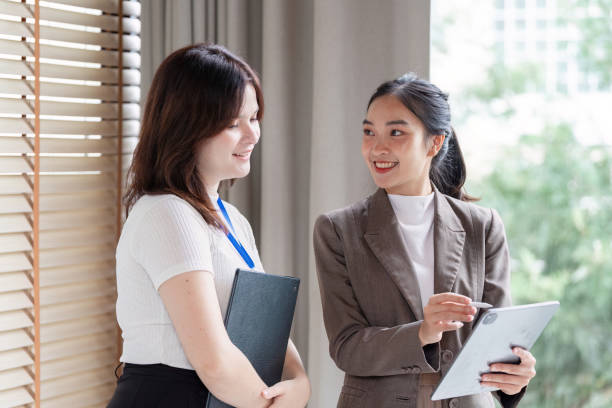 istock Colleagues Engaging in Strategic Planning Using Technology in Office 2177880466