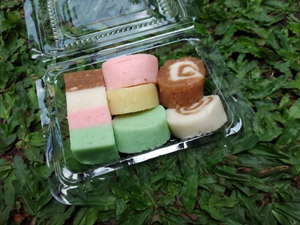 Gethuk or getuk  is Traditional Javanese dish made from cassava. Indonesian traditional food.