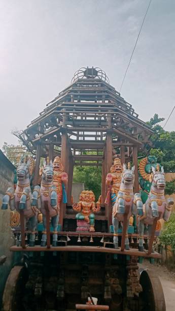 istock Tamil Temple ther in multiple colours 2177886627