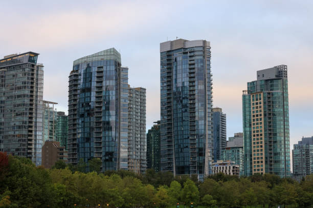 istock skyline of Vancouver's coal harbor 2177894342